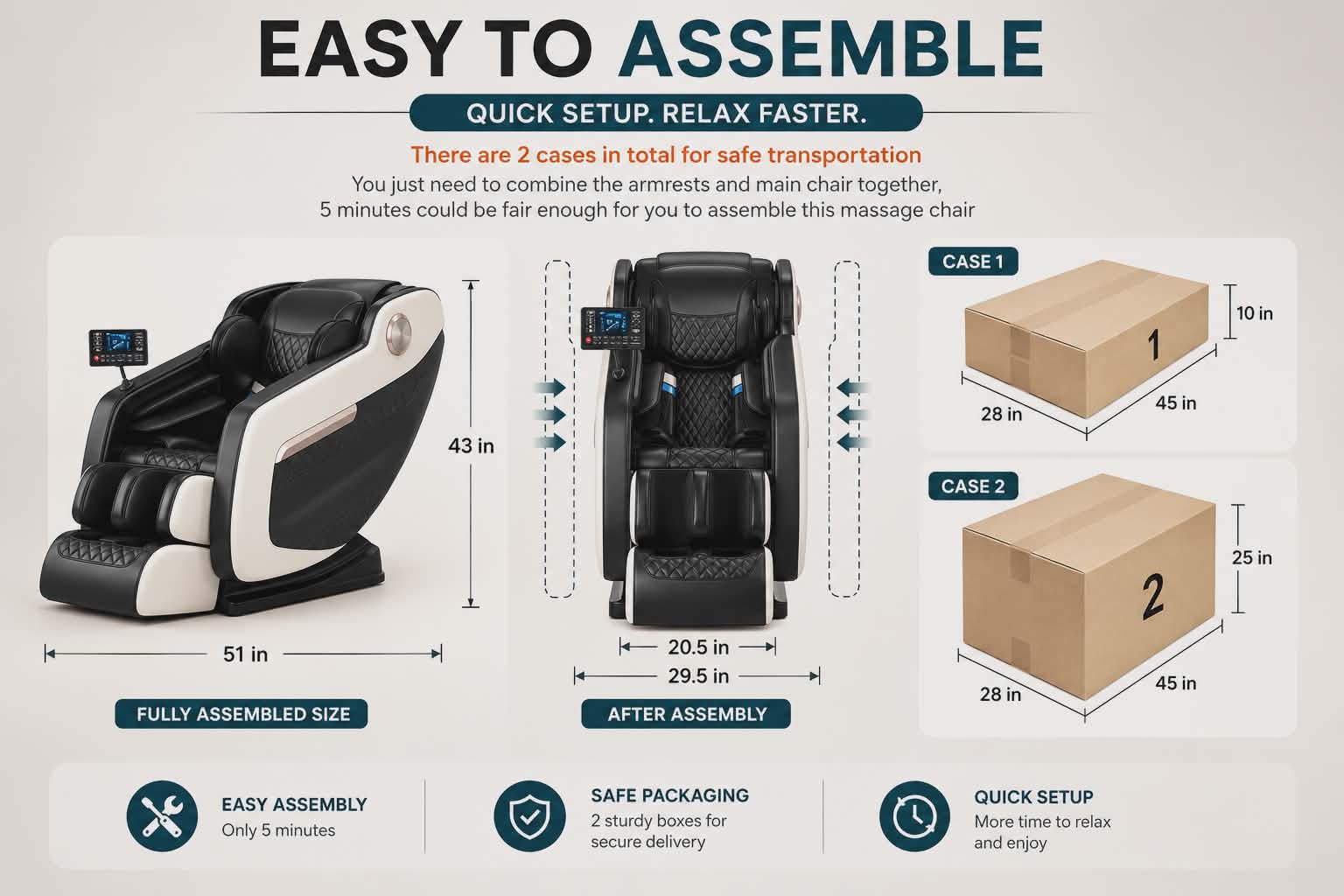 4D Zero Gravity Massage Chair — Full Body Luxury Relief