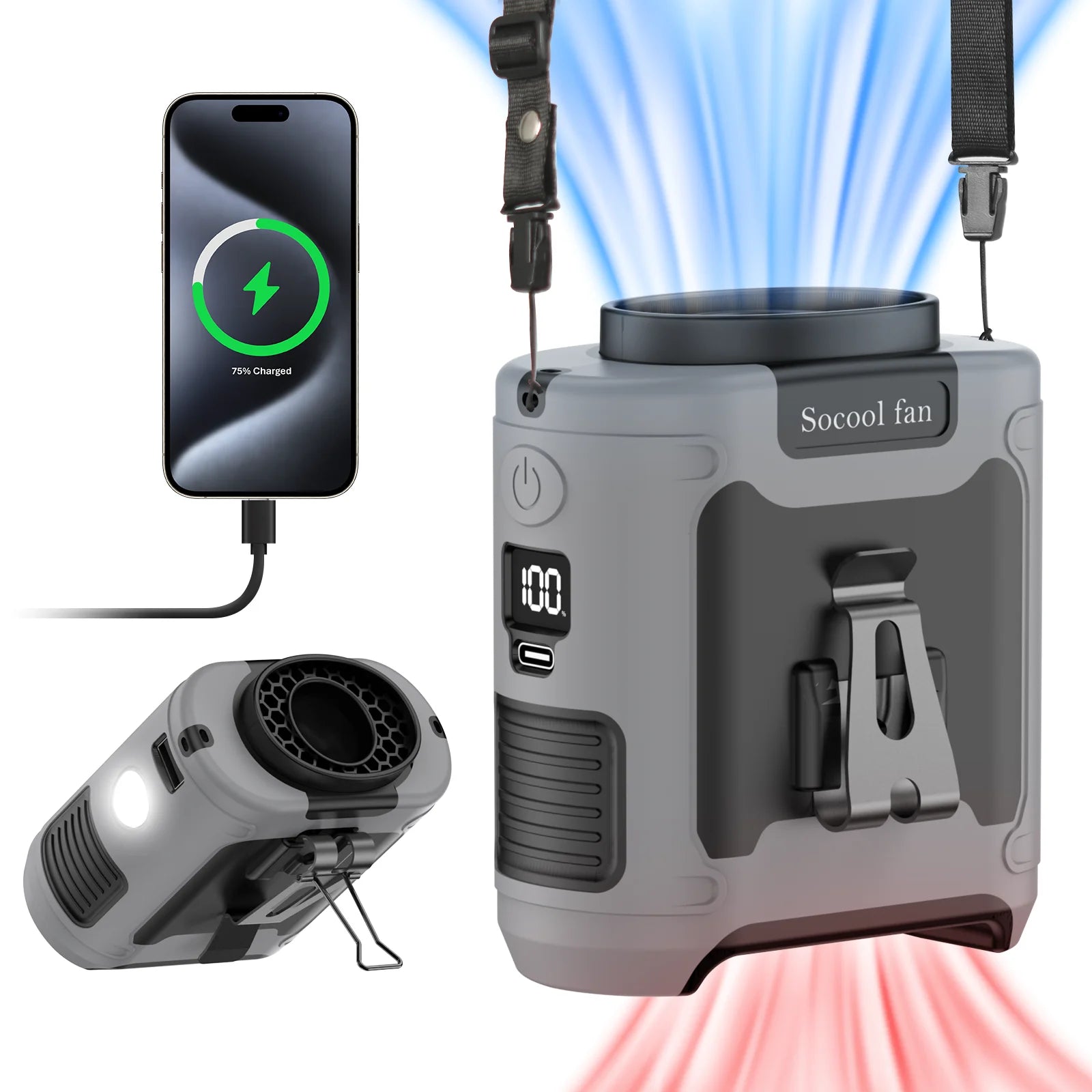 🔥 Your Personal Air Conditioner — Anywhere You Go ❄️