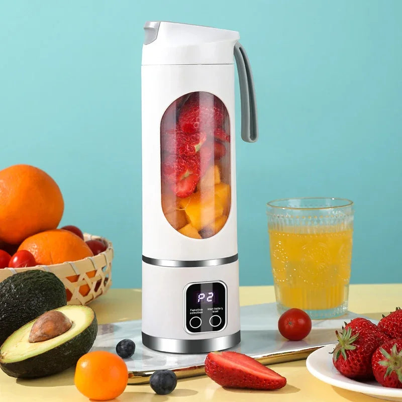 ProBlend™ Portable Juicer — 10-Blade USB Rechargeable Smoothie Blender