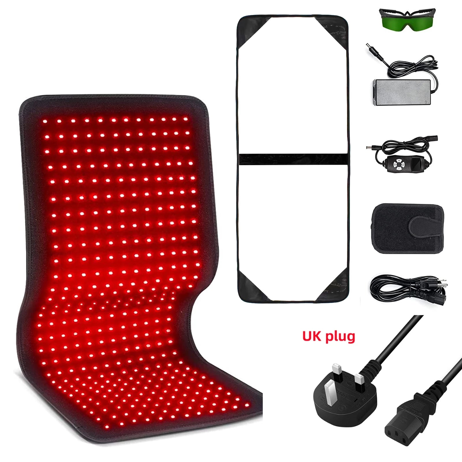 Red & Near Infrared Light Therapy Belt | 660nm & 850nm Wearable Recovery Wrap
