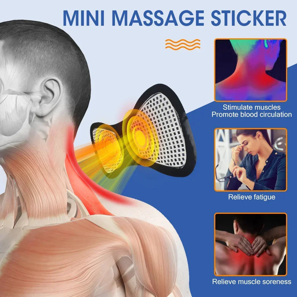 Smart EMS Therapy Massager | Neck, Back & Full Body Muscle Relief