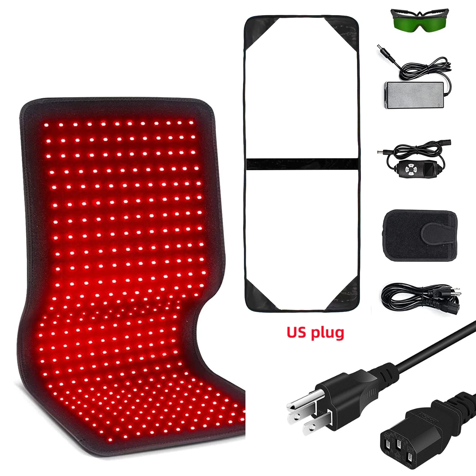 Red & Near Infrared Light Therapy Belt | 660nm & 850nm Wearable Recovery Wrap