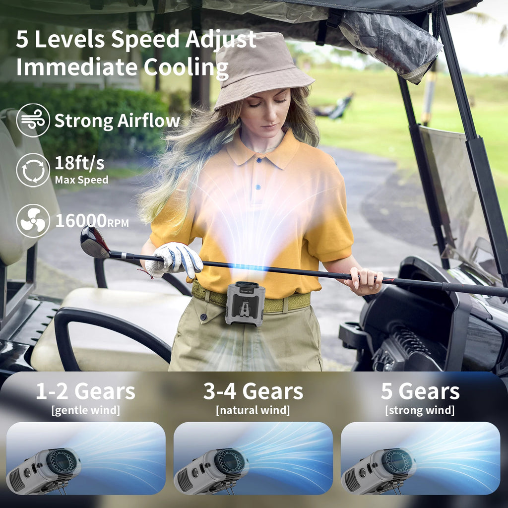 🔥 Your Personal Air Conditioner — Anywhere You Go ❄️
