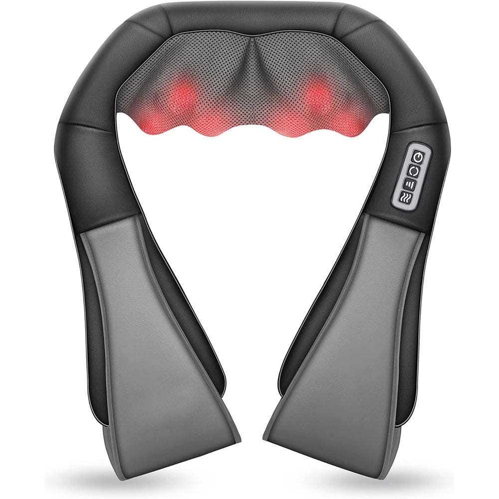 Say Goodbye to Neck Pain | Heated Shiatsu Neck Massager