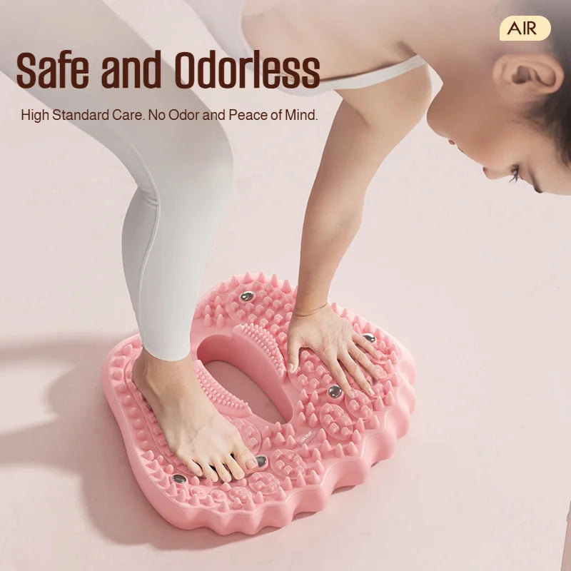 3D Magnetic Acupressure Foot Mat | Inflatable Balance Cushion for Wellness & Recovery