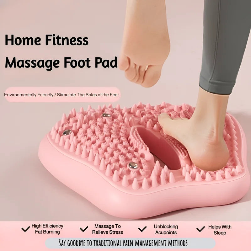 3D Magnetic Acupressure Foot Mat | Inflatable Balance Cushion for Wellness & Recovery