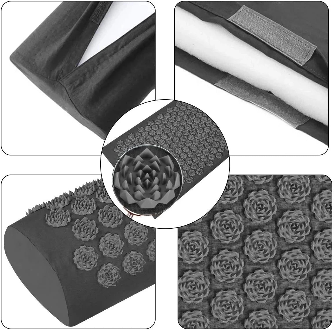 Acupressure Mat & Pillow Set | Natural Muscle Relief, Stress Recovery & Deep Relaxation