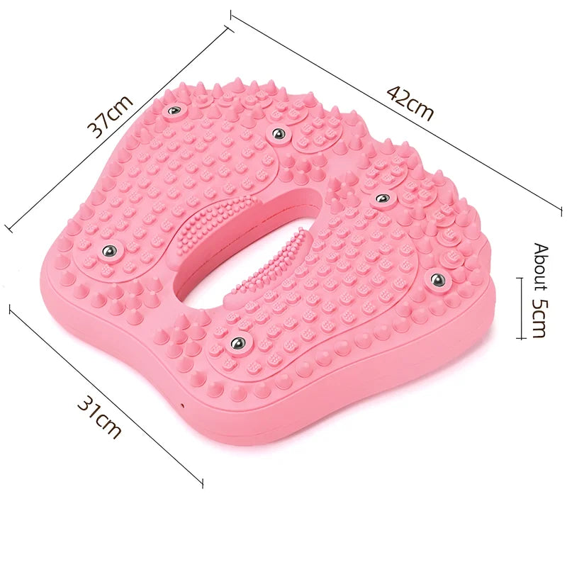 3D Magnetic Acupressure Foot Mat | Inflatable Balance Cushion for Wellness & Recovery