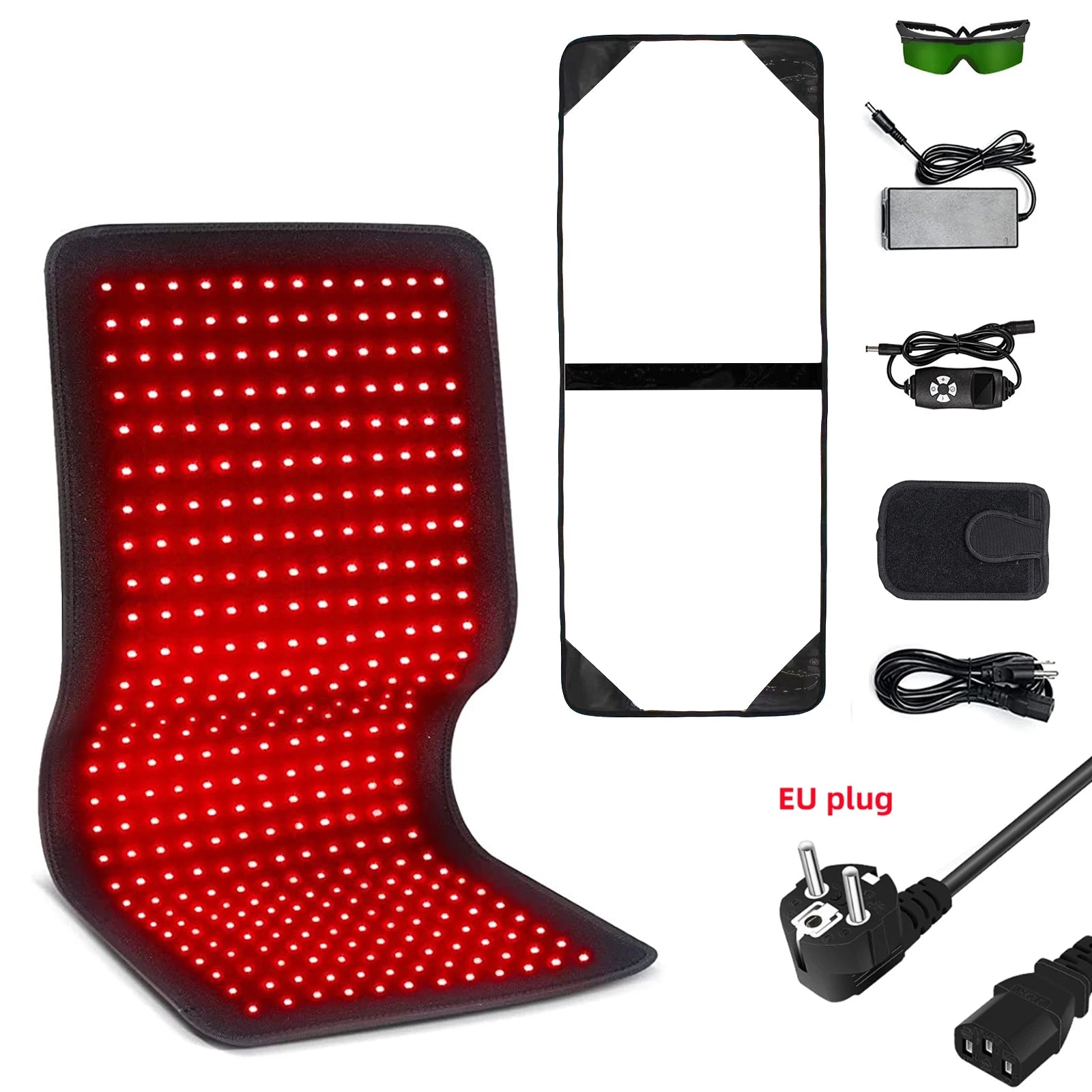 Red & Near Infrared Light Therapy Belt | 660nm & 850nm Wearable Recovery Wrap