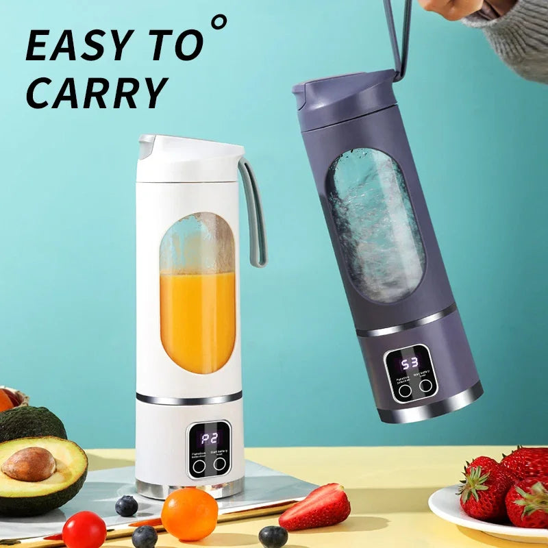 ProBlend™ Portable Juicer — 10-Blade USB Rechargeable Smoothie Blender