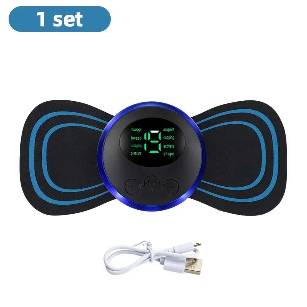 Smart EMS Therapy Massager | Neck, Back & Full Body Muscle Relief