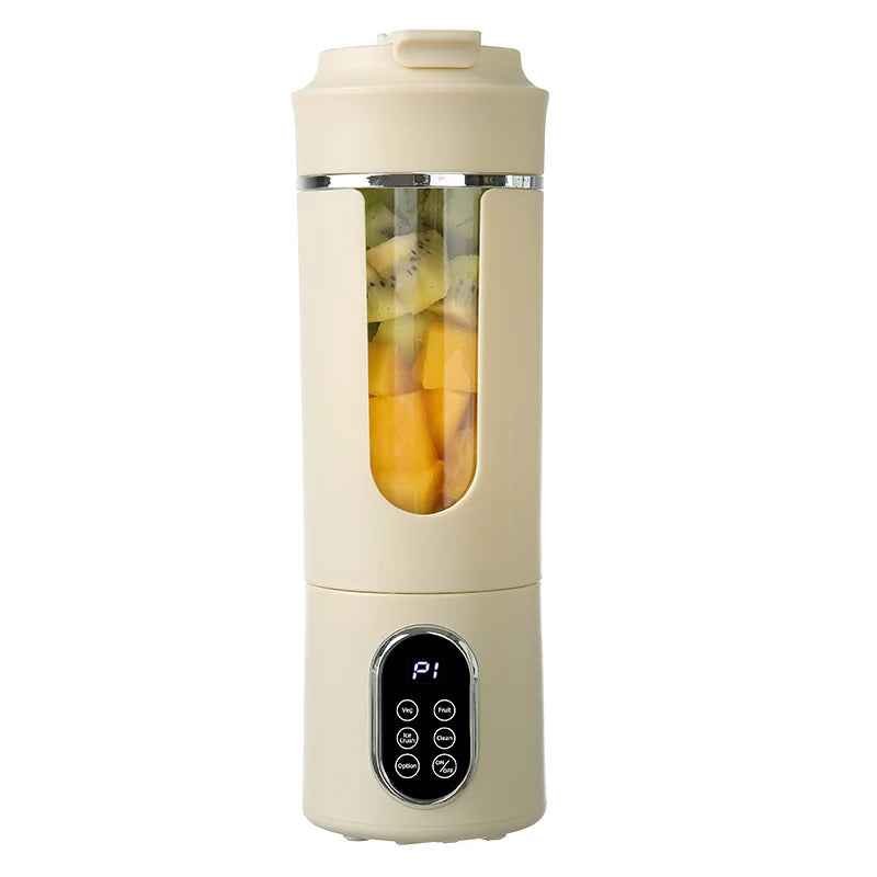 VitaBlend Pro™ Portable Blender — 12-Blade 530ml Smart Juicer with 4 Preset Modes