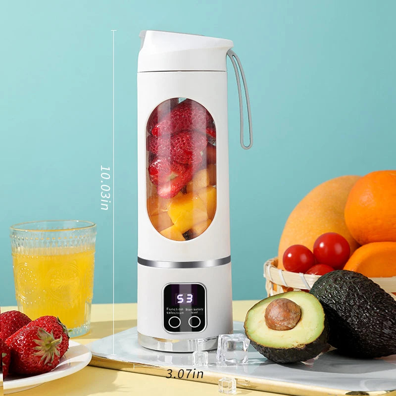 ProBlend™ Portable Juicer — 10-Blade USB Rechargeable Smoothie Blender