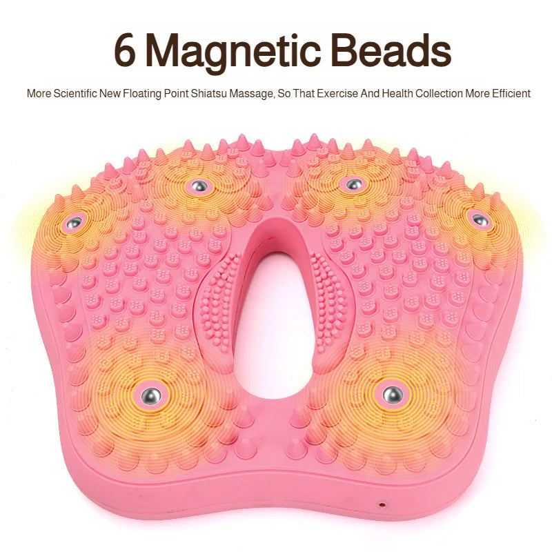 3D Magnetic Acupressure Foot Mat | Inflatable Balance Cushion for Wellness & Recovery