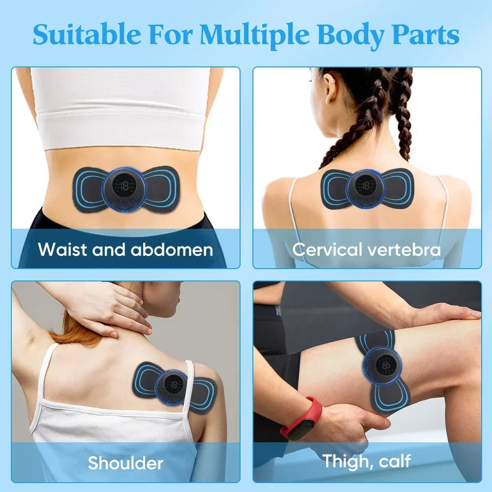 Smart EMS Therapy Massager | Neck, Back & Full Body Muscle Relief