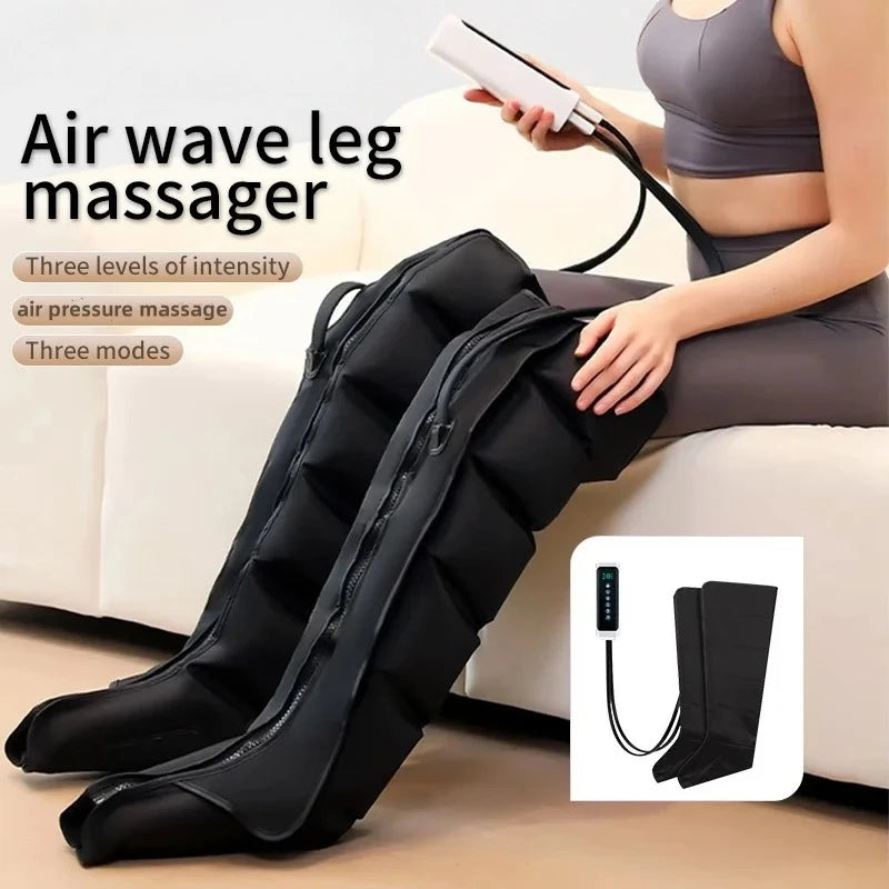 Air Compression Leg Massager | Deep Relief for Feet, Calves & Thighs