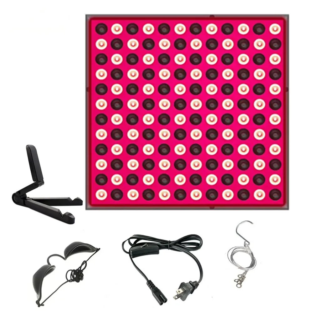 144 LED Red Light Therapy Panel | Anti-Aging, Skin Rejuvenation & Muscle Recovery
